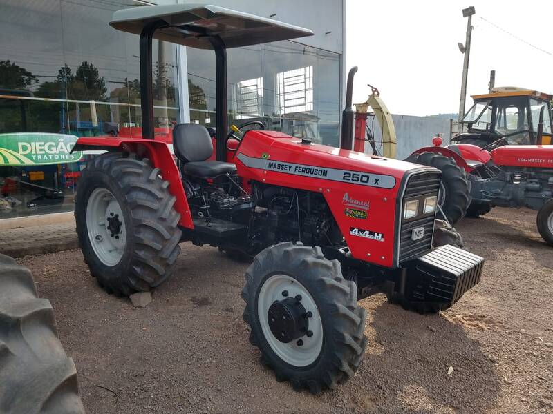 TRATOR MASSEY FERGUSON 250X - (DIE-2366) ANO 2000 - VENDIDO 